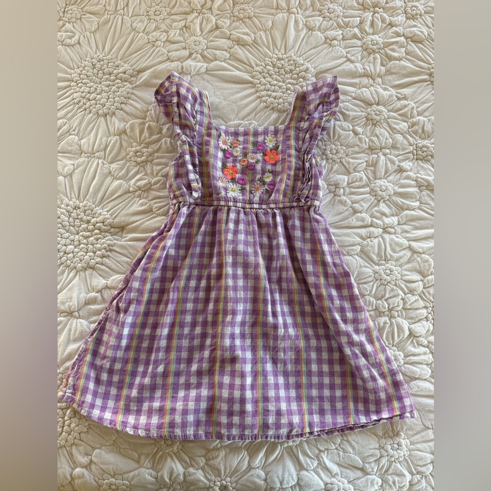 Bundle of 7 Little Girl Dresses - Picture 7 of 16